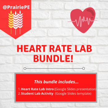 Preview of Heart Rate Lab BUNDLE!