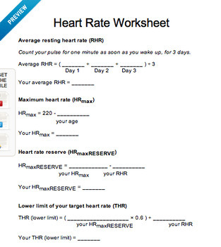 P.E. Lesson FREE: Understanding Heart Rate by Mrs S's Health and PE