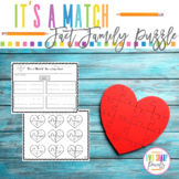 Heart Shaped Multiplication and Division Fact Family Puzzles