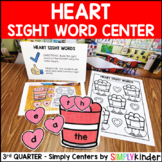 Heart Sight Word Center - Valentine's Day Center