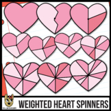 Heart Spinners Clip Art