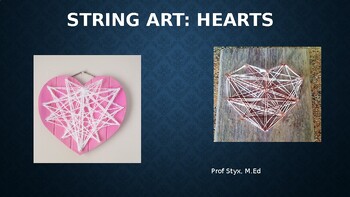 Preview of Heart String Art