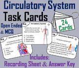 Heart/ Circulatory System Task Cards (Human Body Systems A
