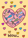 Heart Valentine’s Coloring For Fun