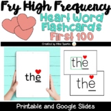 Heart Word Flashcards: Teaching Fry High Frequency Words (