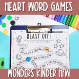 Heart Word Practice Games | Wonders Kindergarten High Freq