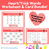 Heart Word Worksheets and Cards- (UFLI Inspired KINDERGART