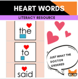 Heart Words (Editable)