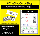 Heart Words | Aligns with Little Learners Love Literacy (LLLL)