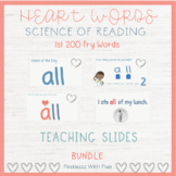 Heart Words BUNDLE | Science of Reading | UPDATED-Fry Words 1-200