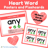 Heart Words / High Frequency Word Flashcards