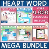Heart Words - Word Mapping MEGA BUNDLE – Teaching high fre