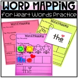 Heart Words Mapping Mats