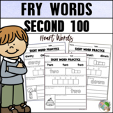 Heart Words Science of Reading Sight Word Practice Fry's S