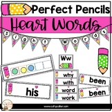 Heart Words Sight Word Practice Word Wall SOR Mapping Back