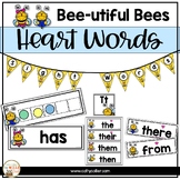 Heart Words Sight Word Practice Word Wall Science of Readi