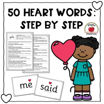 Preview of Heart Words Step by Step