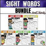 Heart Words - Word Mapping High Frequency Words Bundle - S