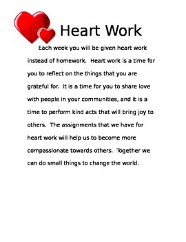 Preview of Heart Work - Lessons on Kindness and Empathy