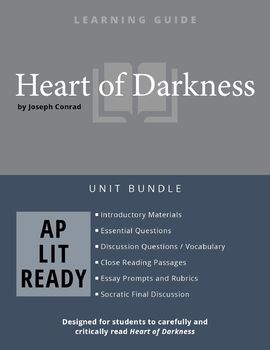 Preview of Heart of Darkness AP Lit Complete Unit Lesson Plan