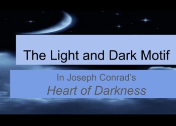 Preview of Heart of Darkness Bulletin Board : Light and Dark Motif 