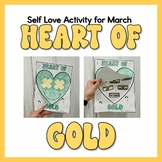 Heart of Gold | Self Love Writing/Craftivity for March | S