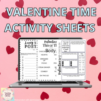 Preview of Heartfelt Connections: Valentine's Day Time Printable Bundle