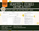 Heartfelt Story Writing Activity | Activity Sheet + Prompt