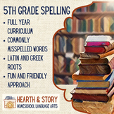 Hearth & Story Fifth Grade Spelling
