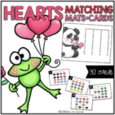 Hearts Matching Mats and Activity Cards (Patterns, Colors,