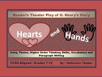 Preview of Hearts and Hands by O. Henry: Reading and Writing Standards-Based Activities