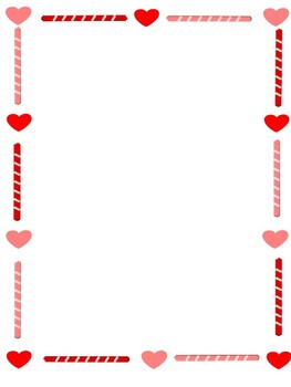 Preview of Hearts border