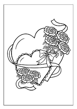 Heartwarming Art: Printable Love Symbol Heart Coloring Pages for Children