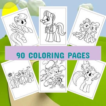 Heartwarming Friendship: My Little Pony Coloring Pages Collection to ...