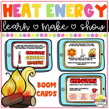 Preview of Heat Energy Boom Cards