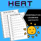 Heat Energy - 'Find Someone Who...' Activity