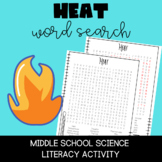 Heat Energy Word Search