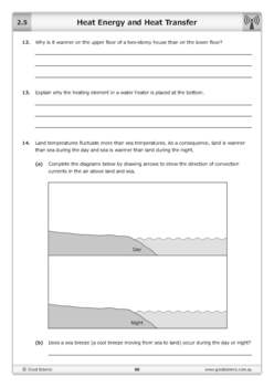 Heat Energy and Heat Transfer [Worksheet] by Good Science Worksheets