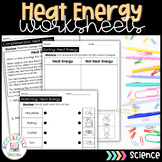 Heat Energy Worksheets for Special Education 