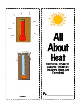 Preview of Heat Interactive Lapbook- Convection, Radiation, Conduction, Insulators, & More