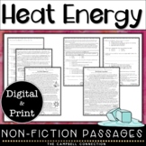 Heat Transfer Reading Comprehension Passages | Energy