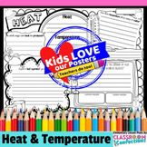 Heat Activity Poster : Doodle Style Writing Organizer 3rd 