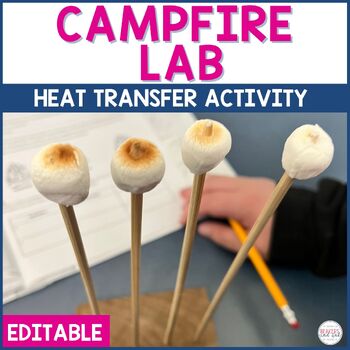 Preview of Heat Transfer Lab Campfire Conduction Convection Radiation Activity