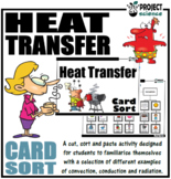 Heat Transfer [Conduction-Convection-Radiation] Card Sort 