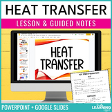 Heat Transfer Lesson Presentation & Notes | Conduction Con
