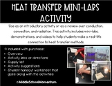 Heat Transfer Mini-Labs Activity