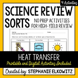 Heat Transfer Review Sort | Printable, Digital & Easel