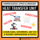 Heat Transfer Unit - Lesson Slides, Passages, Unit Test, V