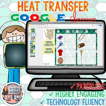 Preview of Heat Transfer and Conservation Digital Interactive Notebook