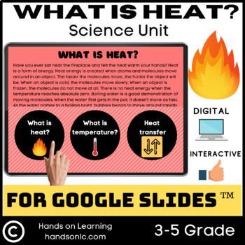 Preview of Heat Unit for Google Slides